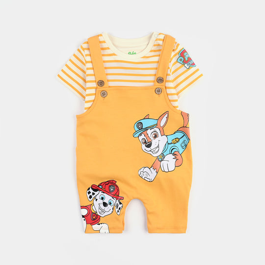 Infant Boys Cotton Interlock 2Piece Set