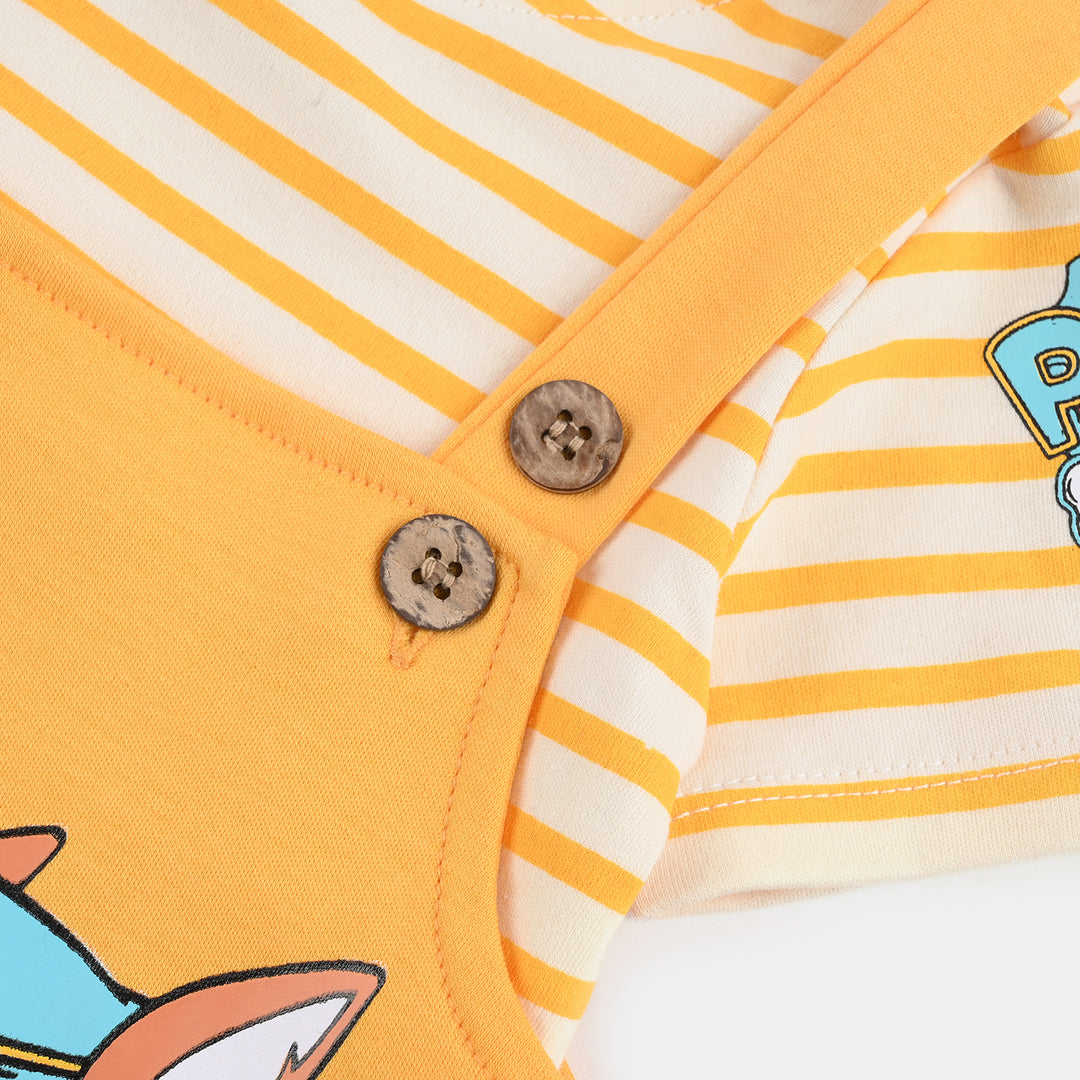 Infant Boys Cotton Interlock 2Piece Set