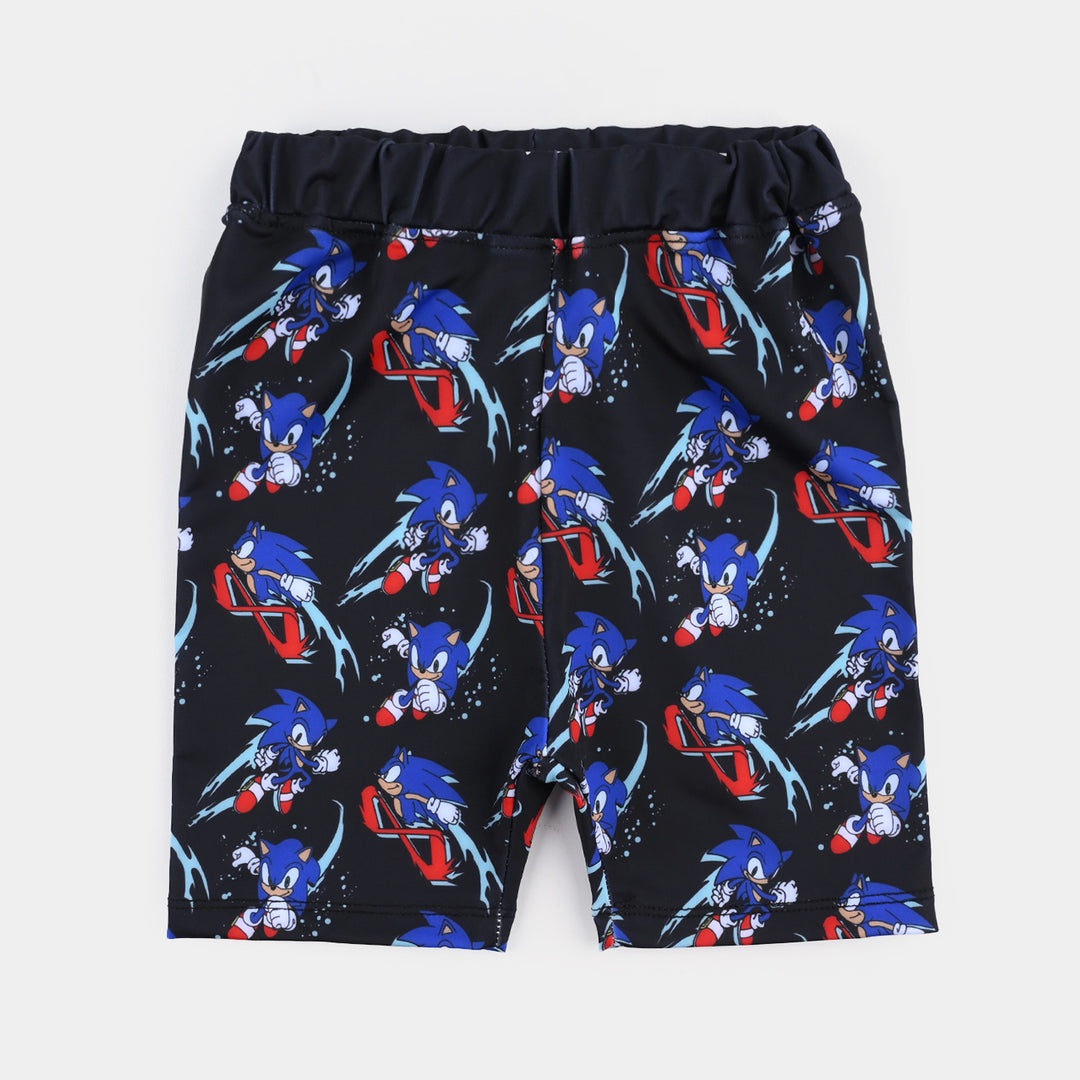 Boys Microfiber Jersey 2 Piece Suit-Navy Blue