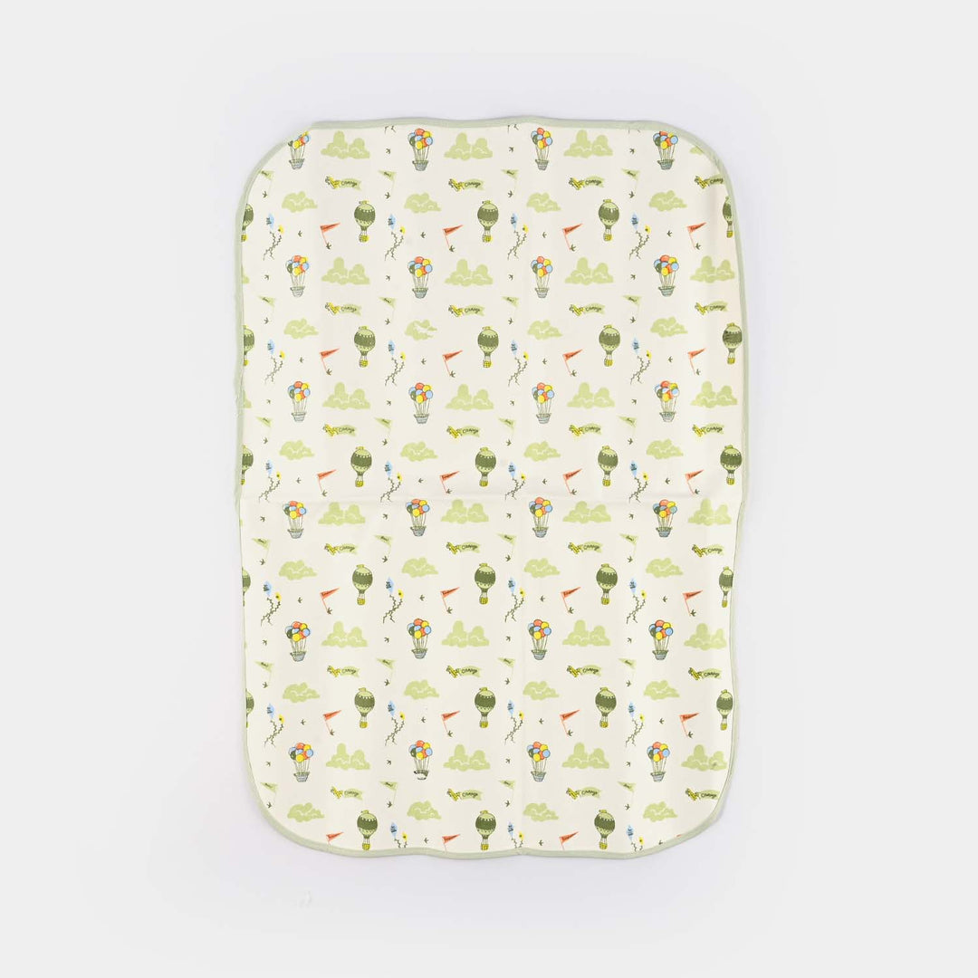 Baby Changing Sheet 49x69 Green