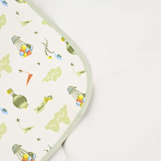 Baby Changing Sheet 49x69 Green