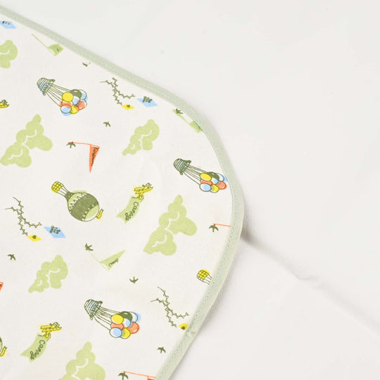 Baby Changing Sheet 69x96 | Green