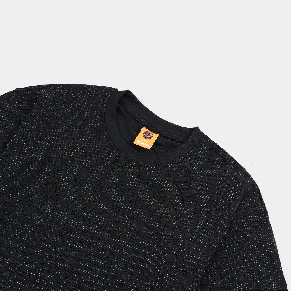 Girls Poly Jersey T-Shirt HS-BLACK