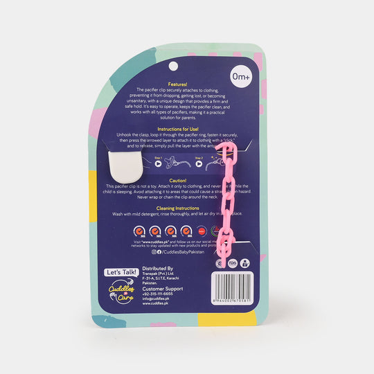 Baby Pacifier Clip with Chain