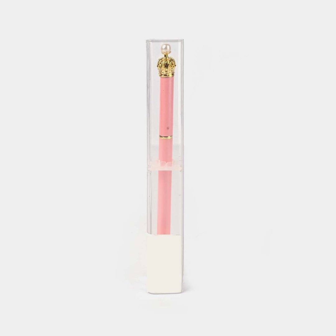 Fancy Fountain Ink Pen with Plastic Case