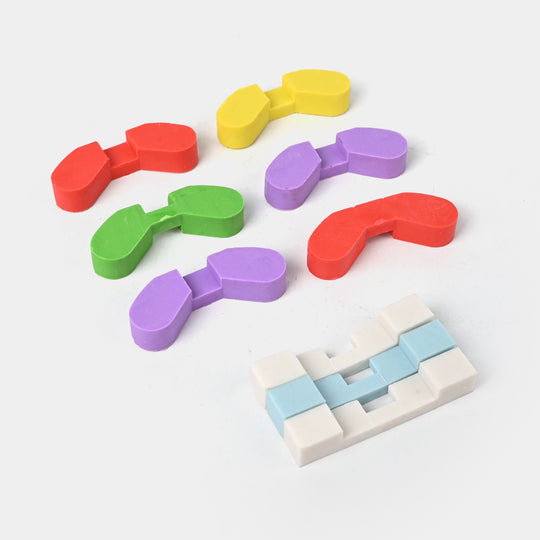 Fun-Shaped Eraser Pack | Creative, Colorful & Collectible