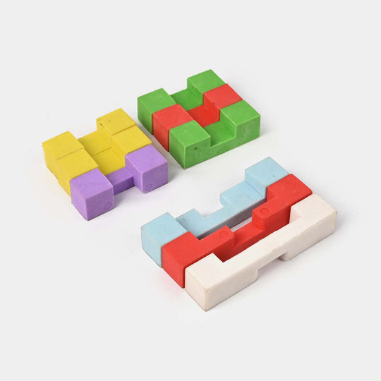 Fun-Shaped Eraser Pack | Creative, Colorful & Collectible