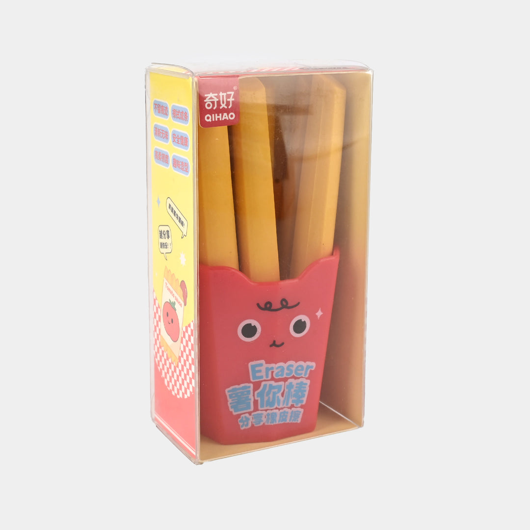 Fun-Shaped Eraser Pack | Creative, Colorful & Collectible