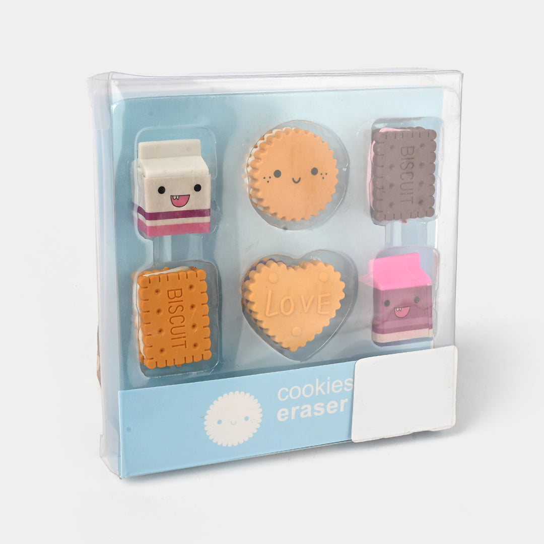 Fun-Shaped Eraser Pack | Creative, Colorful & Collectible