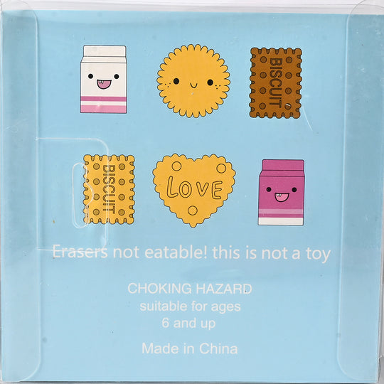 Fun-Shaped Eraser Pack | Creative, Colorful & Collectible