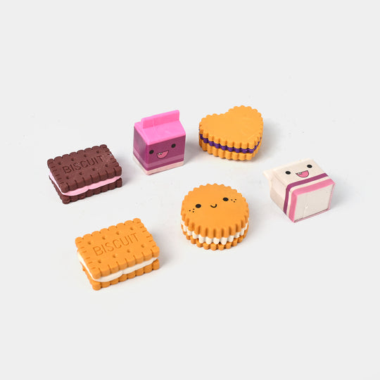 Fun-Shaped Eraser Pack | Creative, Colorful & Collectible