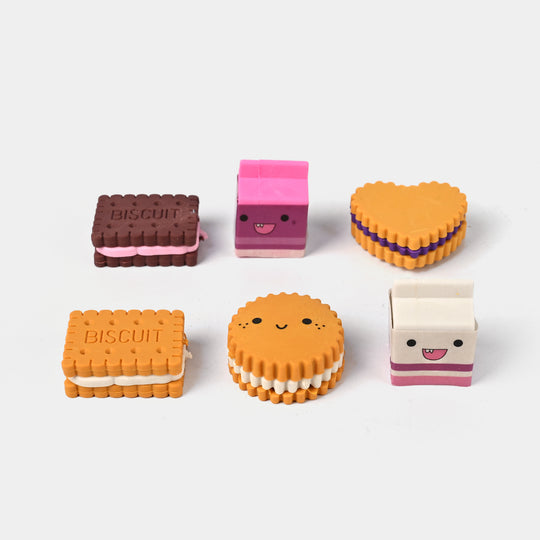 Fun-Shaped Eraser Pack | Creative, Colorful & Collectible
