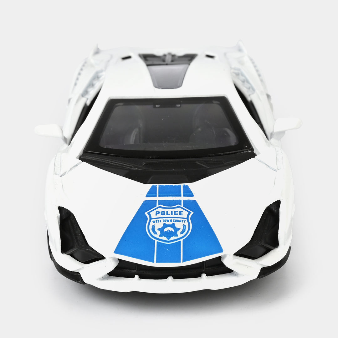 Die-Cast Alloy Pull-Back Car
