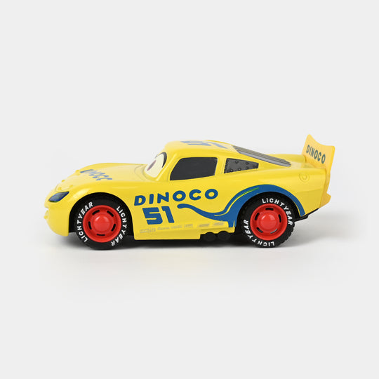Die-Cast Alloy Pull-Back Car With Light & Sound