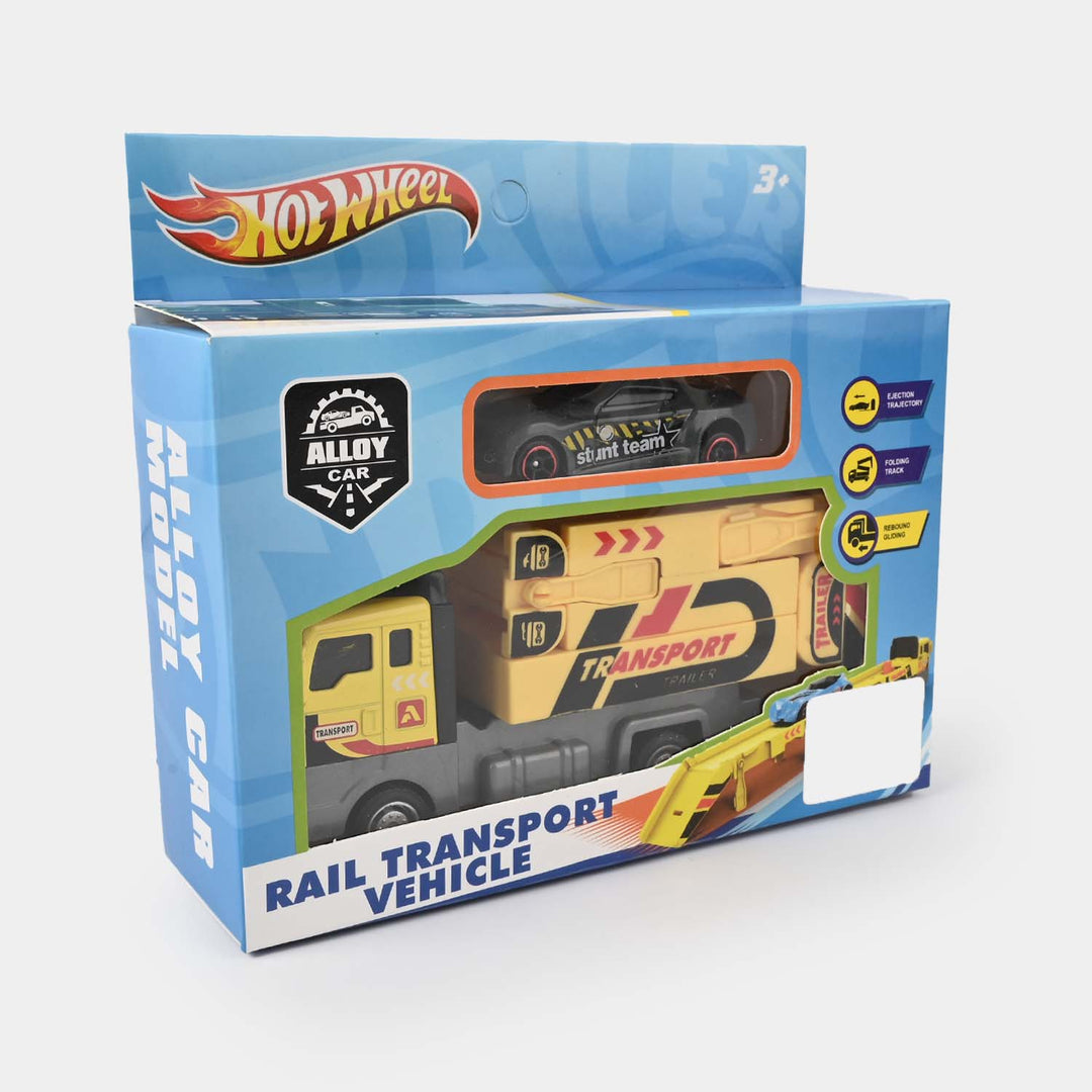 Truck With Free Wheel Car Play Set For Kids