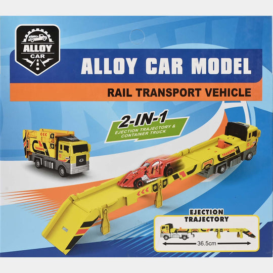 Truck With Free Wheel Car Play Set For Kids