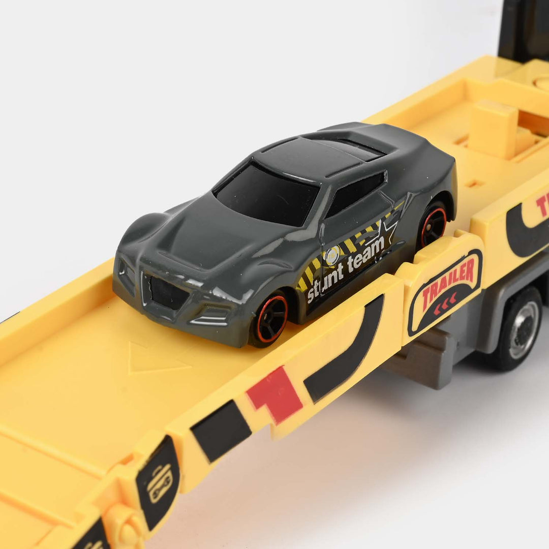 Truck With Free Wheel Car Play Set For Kids