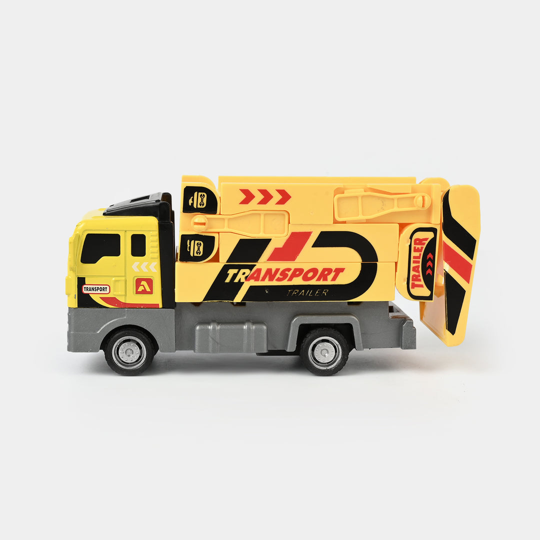 Truck With Free Wheel Car Play Set For Kids