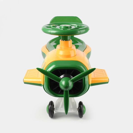 Airplane Swing Car "Auto Walker" Ride, Glide & Soar with Fun