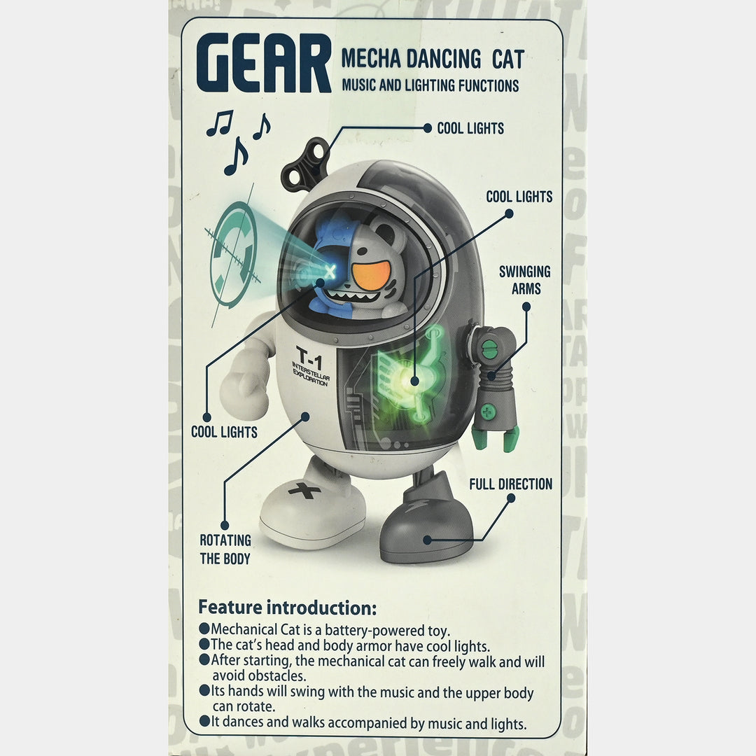 Dancing Robot Sound And Light Toy