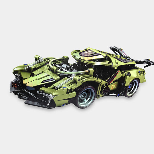 Racing Remote Control Car Building Block Set