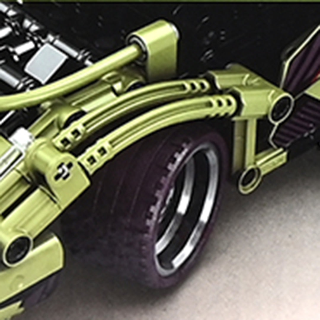 Racing Remote Control Car Building Block Set