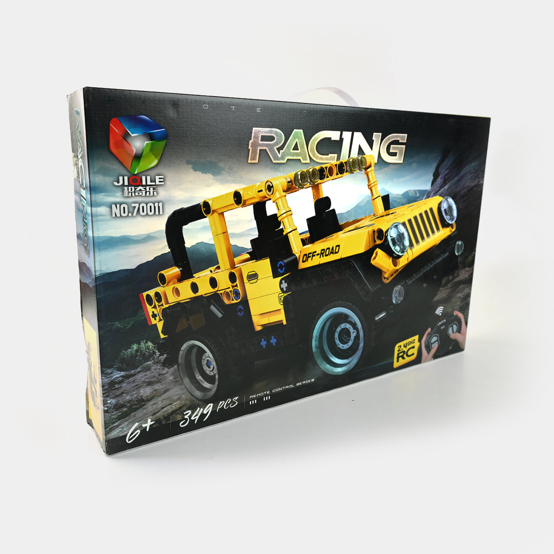 Racing Off-Road Remote Control Car Building Block Set