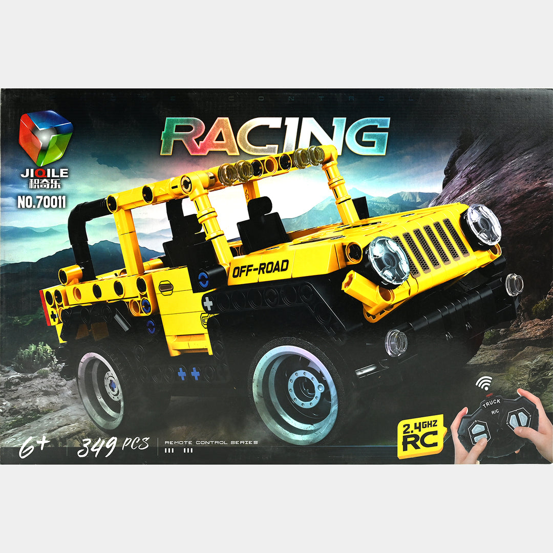 Racing Off-Road Remote Control Car Building Block Set