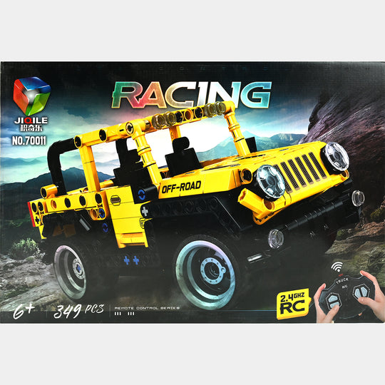 Racing Off-Road Remote Control Car Building Block Set