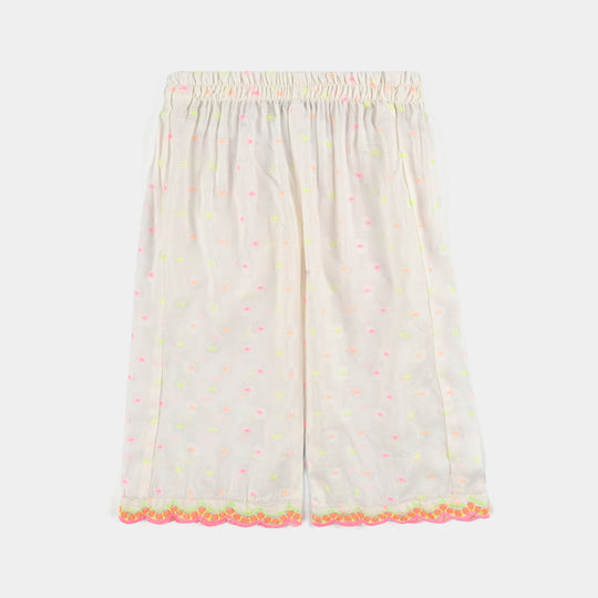 Infant Girls Jacquard 2 Pcs Neon - WHITE
