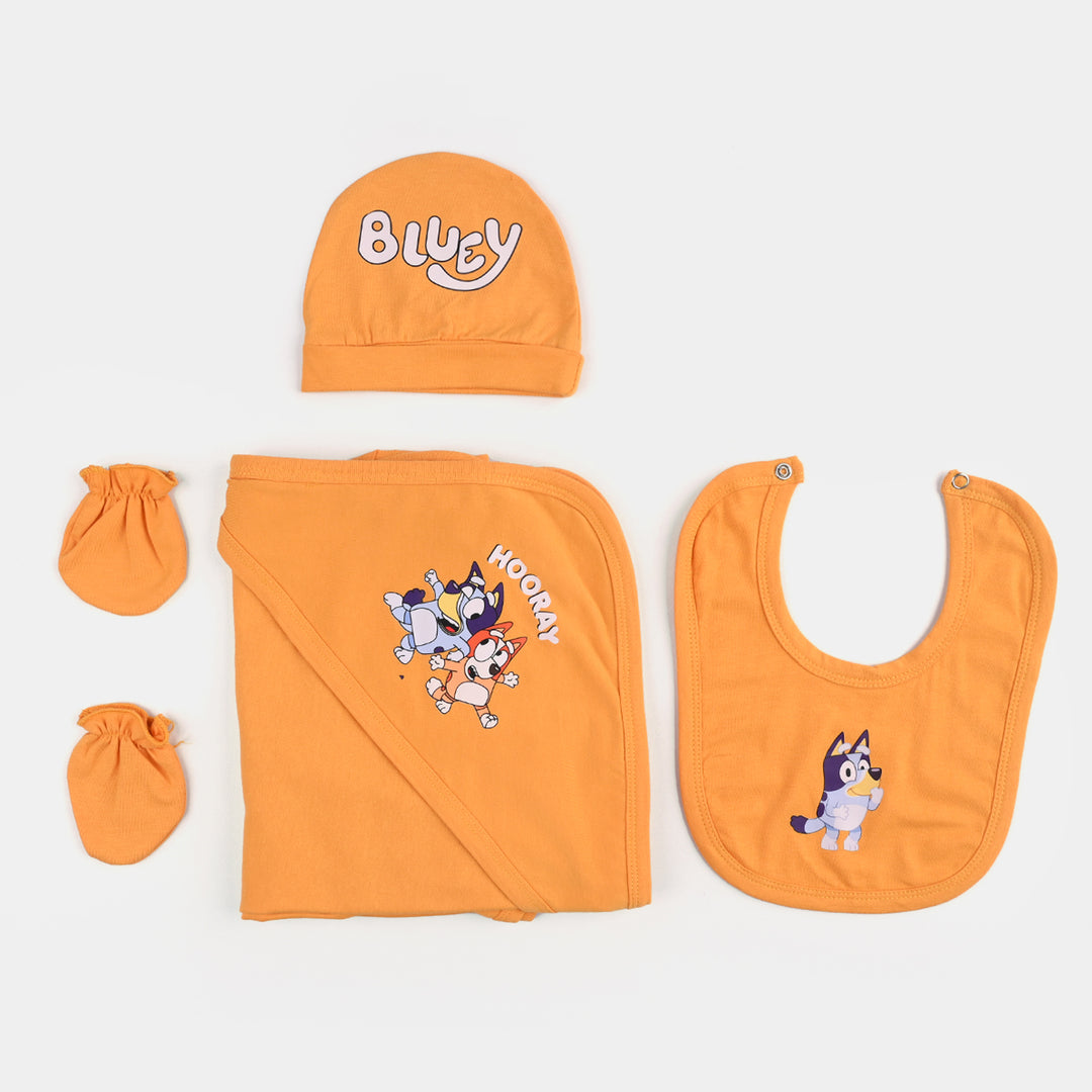 6 Piece Boys Cotton Jersey Set-Yellow