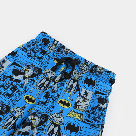 Boys Cotton Terry Short-Blue