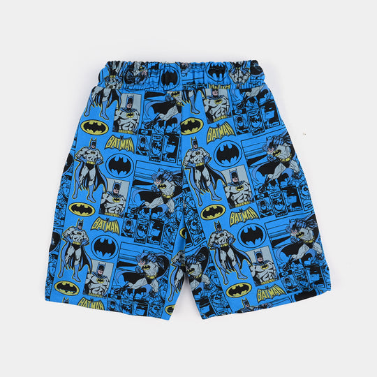 Boys Cotton Terry Short-Blue