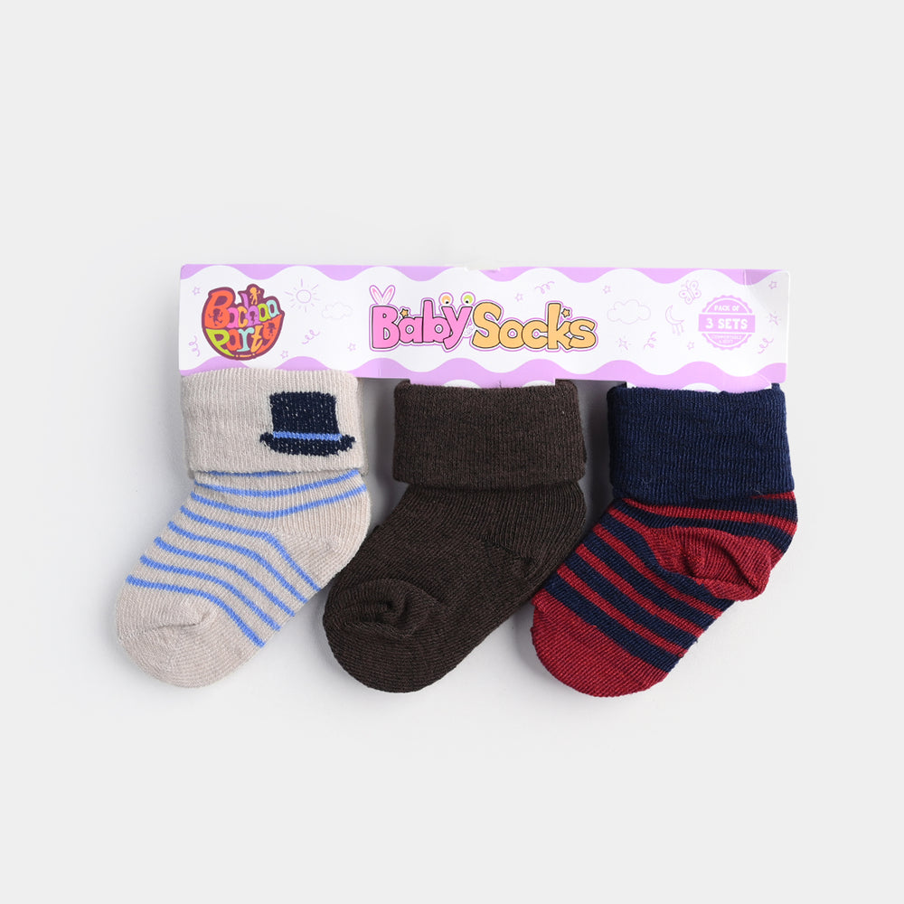 BABY SOCKS PACK OF 3 6-12 |M 5