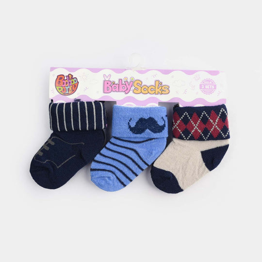 BABY SOCKS PACK OF 3 6-12 |M 6