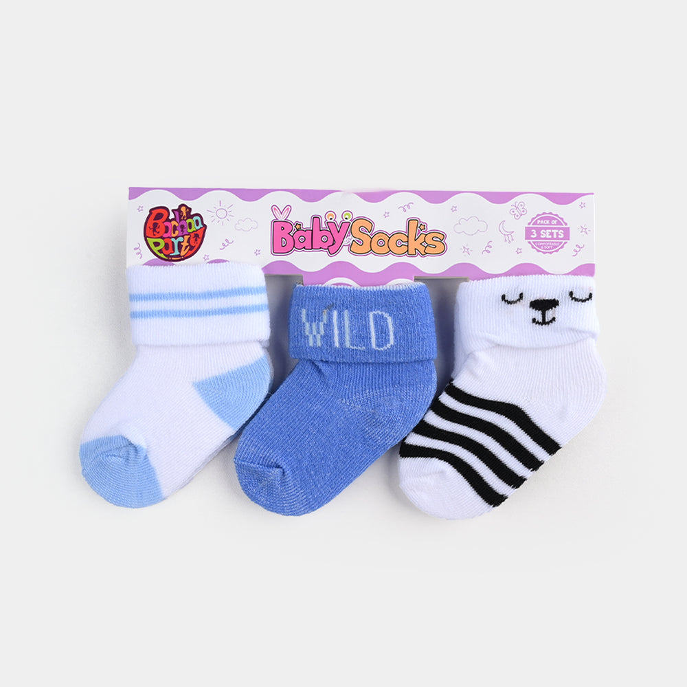 BABY SOCKS PACK OF 3 6-12 |M 7