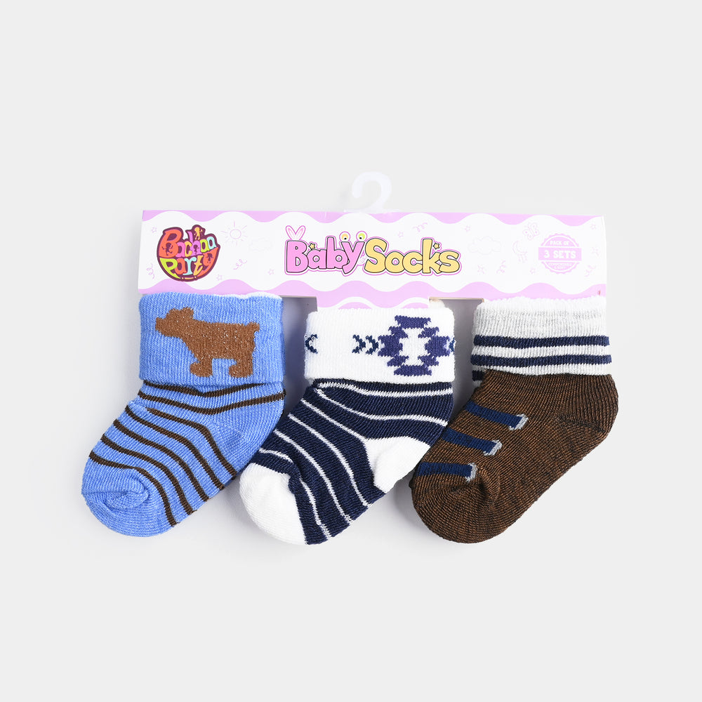 BABY SOCKS PACK OF 3 6-12 |M 8