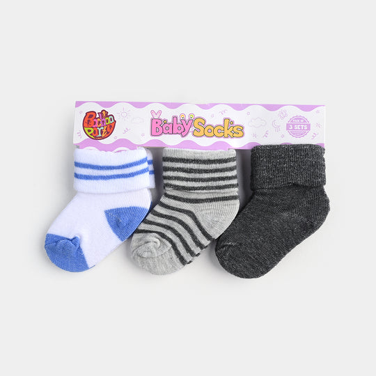 BABY SOCKS PACK OF 3 6-12 |M 10
