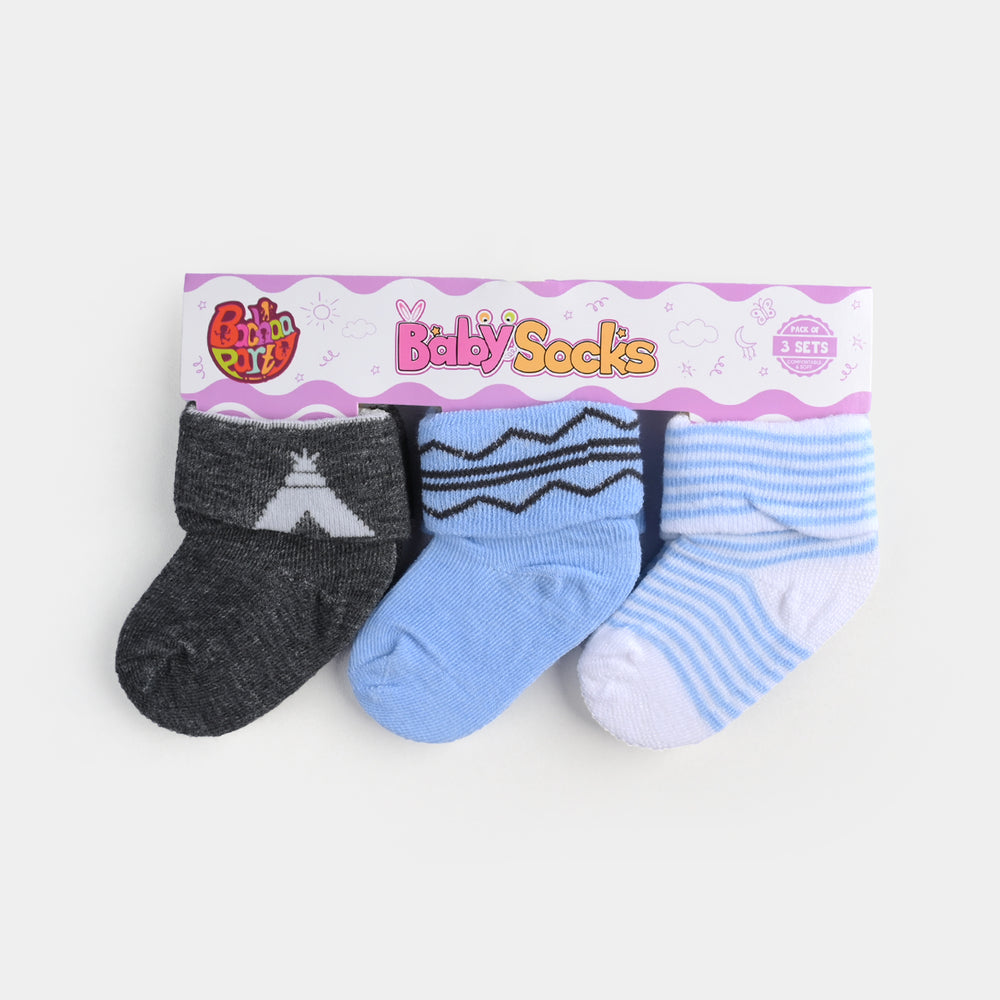 BABY SOCKS PACK OF 3 6-12 |M 16