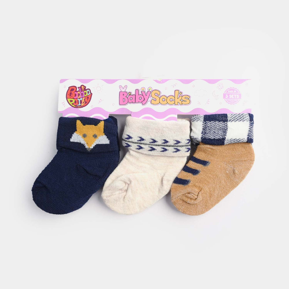 BABY SOCKS PACK OF 3 6-12 |M 20