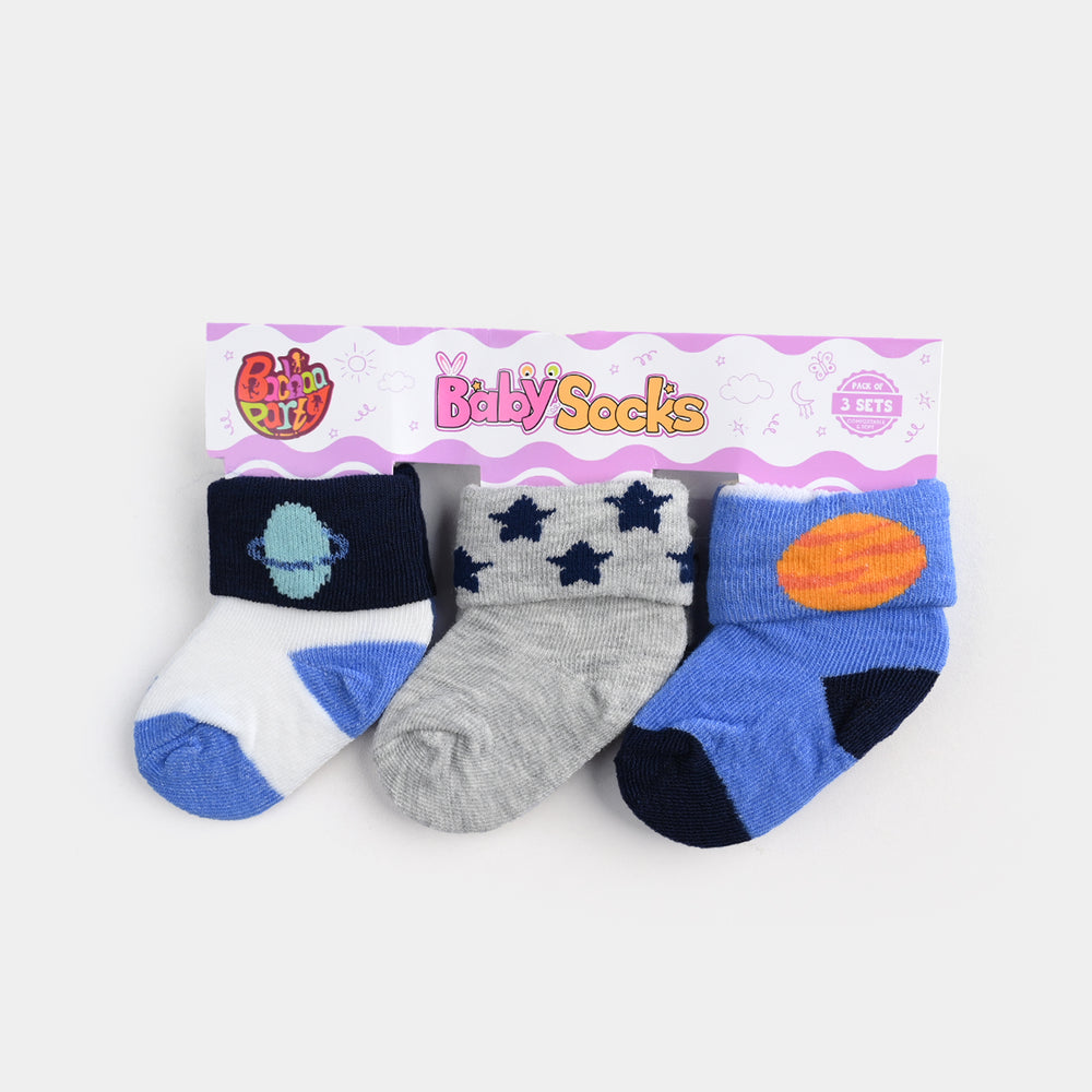 BABY SOCKS PACK OF 3 6-12 |M 24