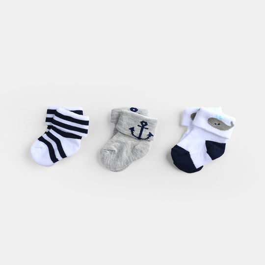 BABY SOCKS PACK OF 3 6-12 |M 25