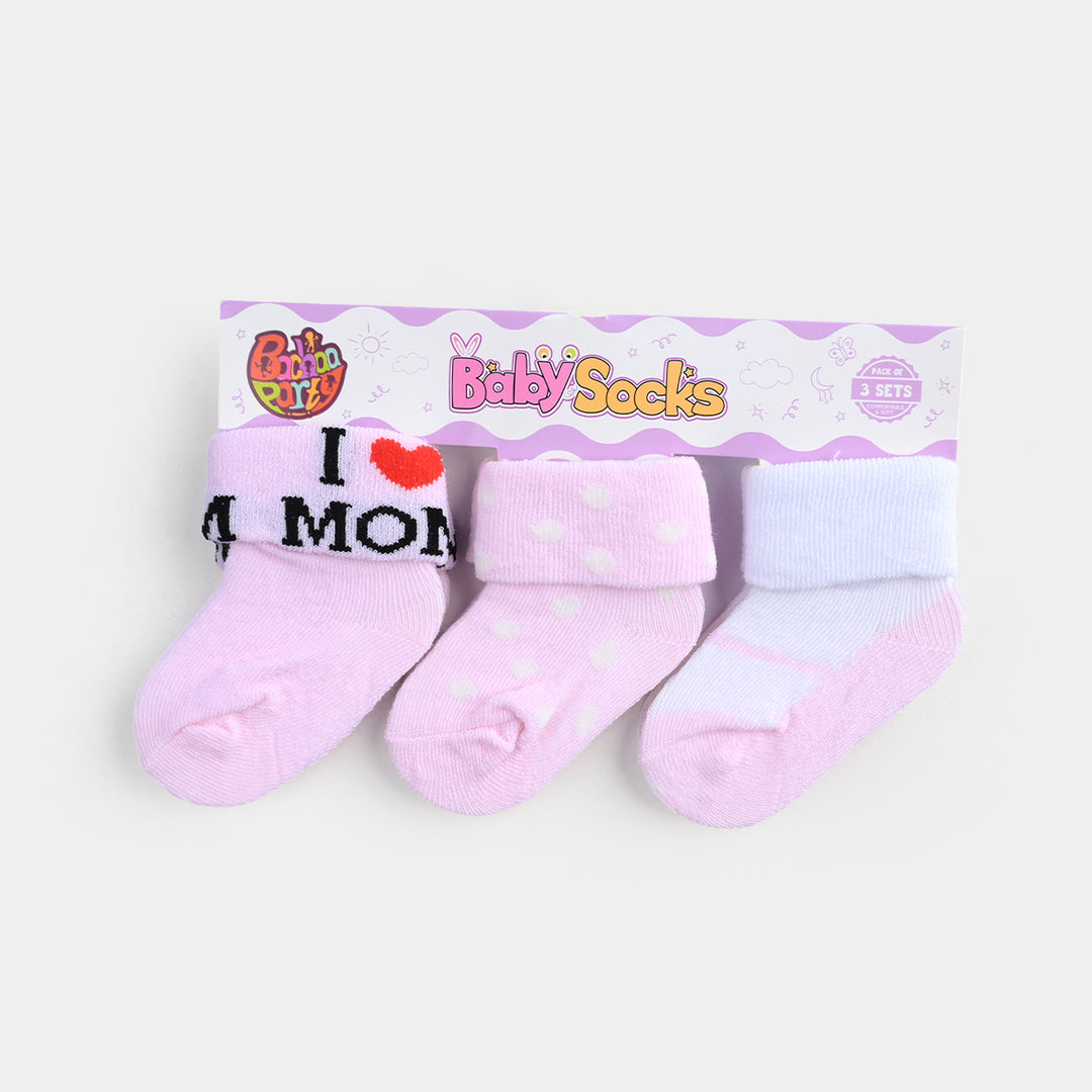 BABY SOCKS PACK OF 3 6-12 |M 29