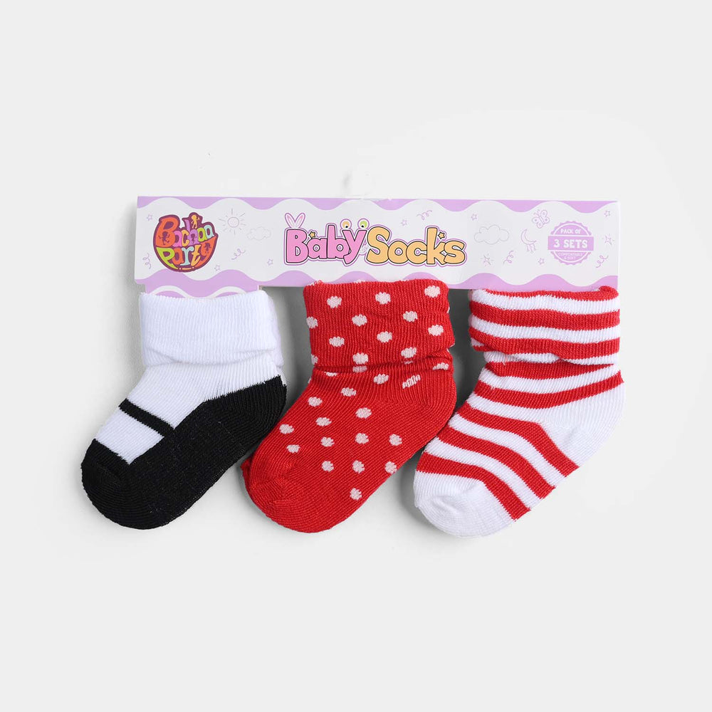 BABY SOCKS PACK OF 3 6-12 |M 32