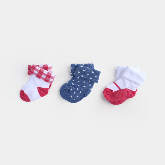 BABY SOCKS PACK OF 3 6-12 |M 35