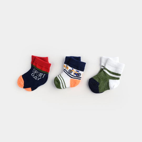 BABY SOCKS PACK OF 3 6-12 |M 38