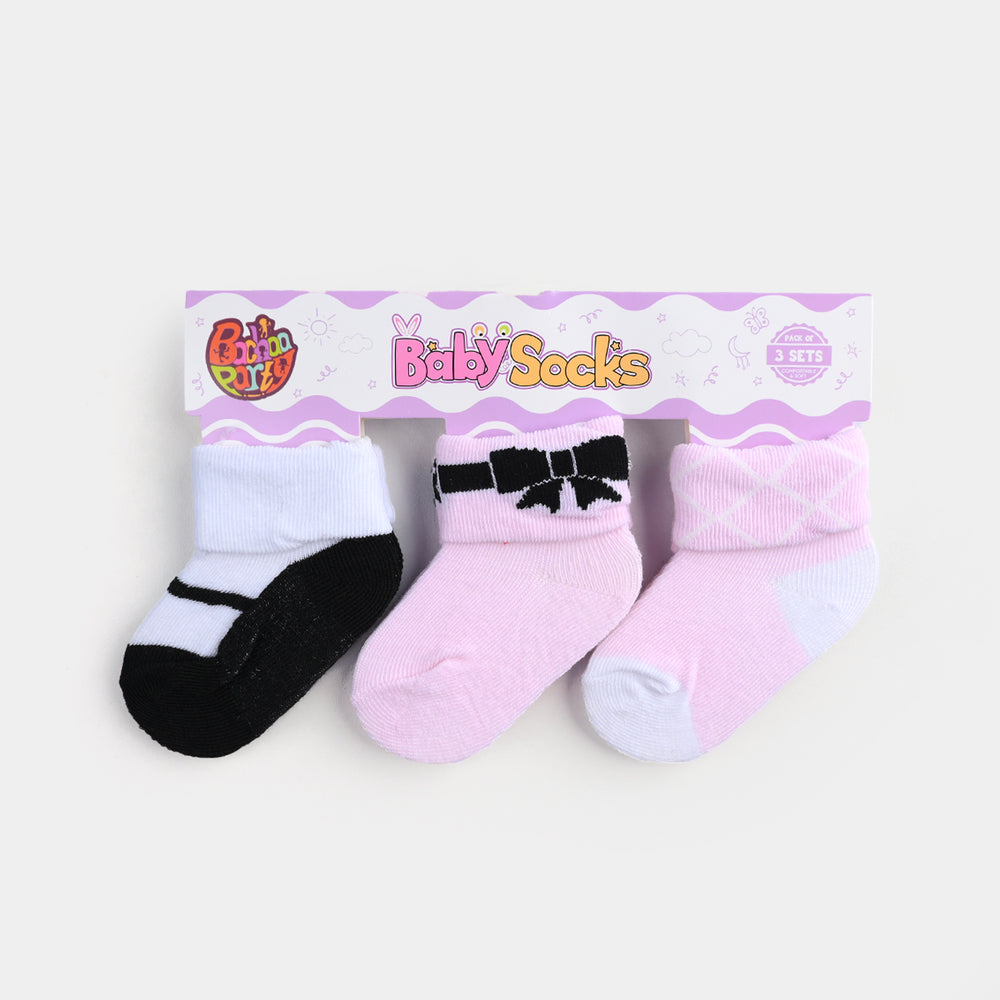 BABY SOCKS PACK OF 3 6-12 |M 41