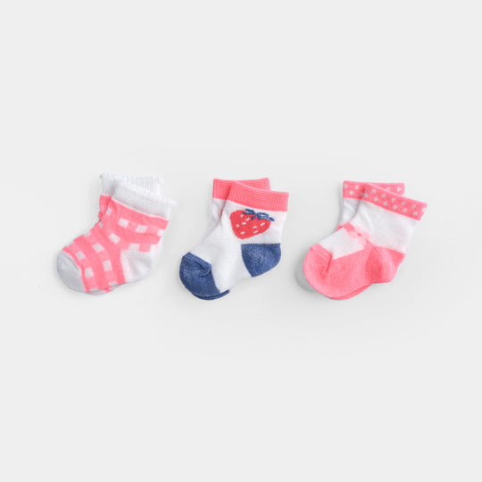BABY SOCKS PACK OF 3 6-12 |M 43