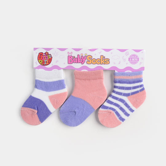 BABY SOCKS PACK OF 3 6-12 |M 44