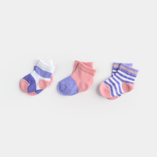 BABY SOCKS PACK OF 3 6-12 |M 44
